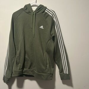 Men’s vintage green adidas hoodie